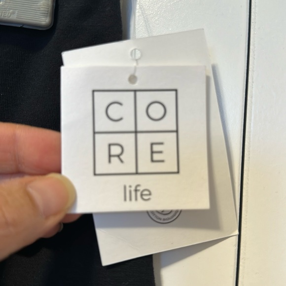 NEW Black stretch Pencil Tube Skirt Knee Length Cotton from Simons - Picture 3 of 5